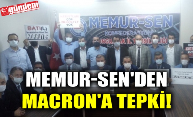 MEMUR-SEN'DEN MACRON'A TEPKİ!