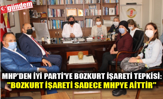 MHP'den İyi Parti'ye Bozkurt işareti tepkisi: "Bozkurt işareti Sadece MHPye aittir"
