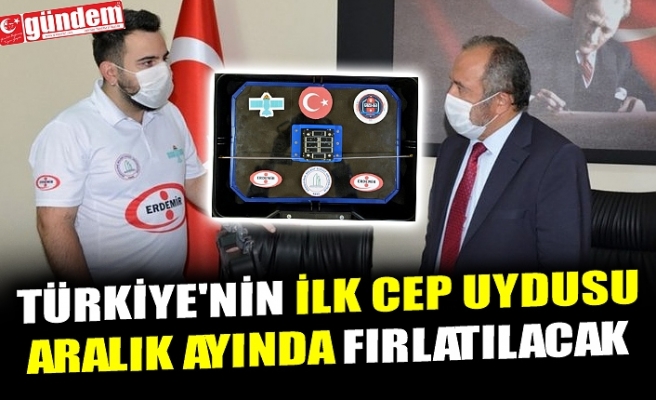 TÜRKİYE'NİN İLK CEP UYDUSU ARALIK AYINDA FIRLATILACAK