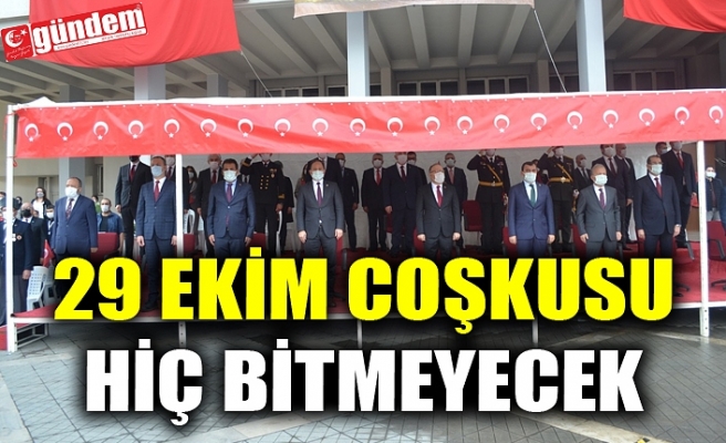 ZONGULDAK'TA 29 EKİM COŞKUYLA KUTLANDI