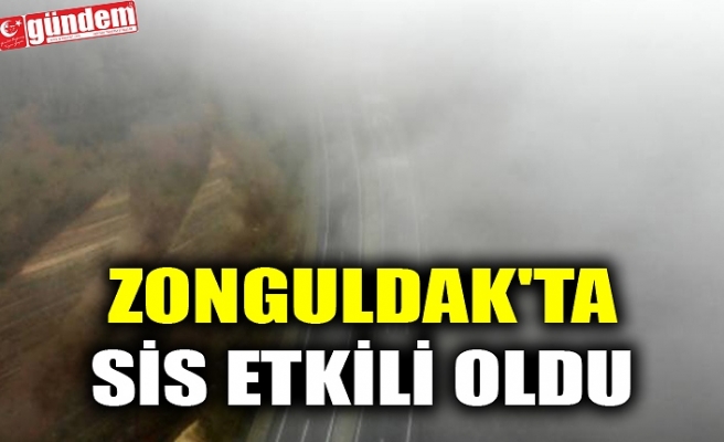 ZONGULDAK'TA SİS ETKİLİ OLDU