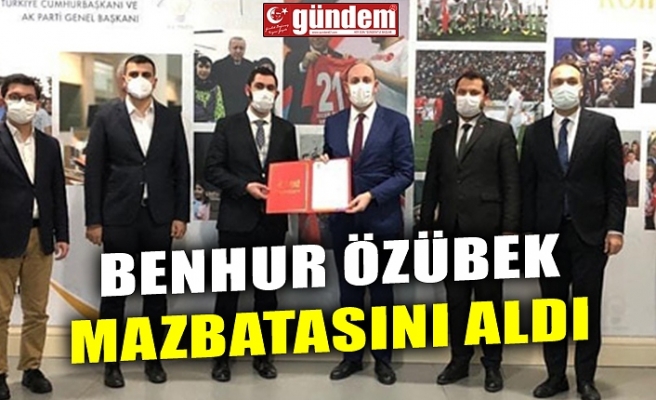 BENHUR ÖZÜBEK MAZBATASINI ALDI