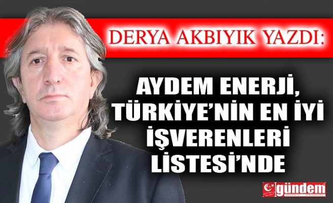 Aydem Enerji, Türkiye’nin En İyi İşverenleri Listesi’nde