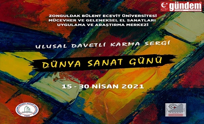 Dünya Sanat Günü ulusal davetli online karma sergisine büyük ilgi