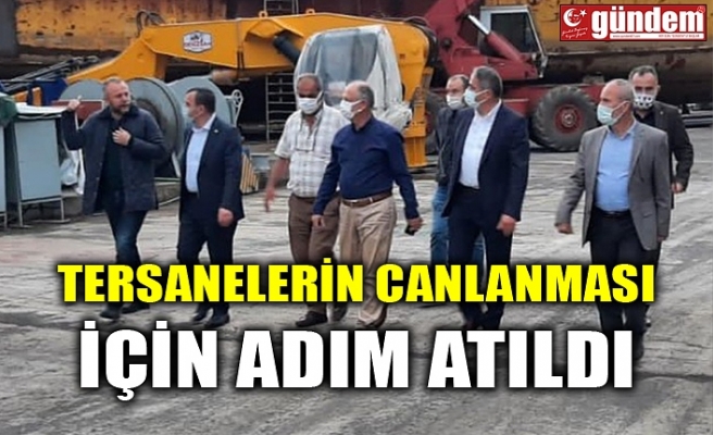 TERSANELERİN CANLANMASI İÇİN ADIM ATILDI