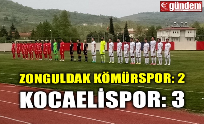 Zonguldak Kömürspor:2 - Kocaelispor:3