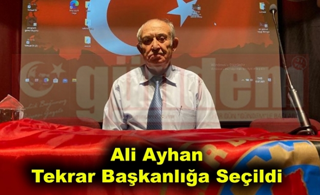 Ali Ayhan Tekrar Başkanlığa Seçildi