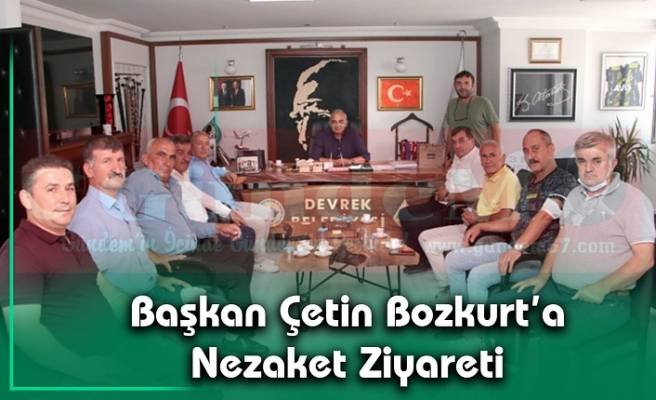 Başkan Çetin Bozkurt’a Nezaket Ziyareti