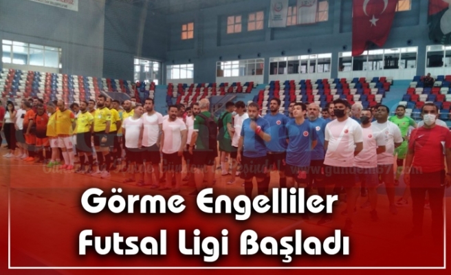 Görme Engelliler Futsal Ligi Başladı