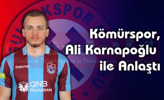 Kömürspor, Ali Karnapoğlu ile Anlaştı