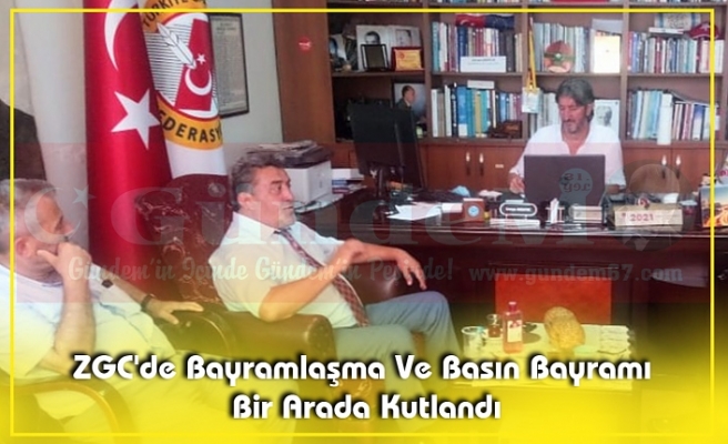 ZGC'de Bayramlaşma Ve Basın Bayramı Bir Arada Kutlandı