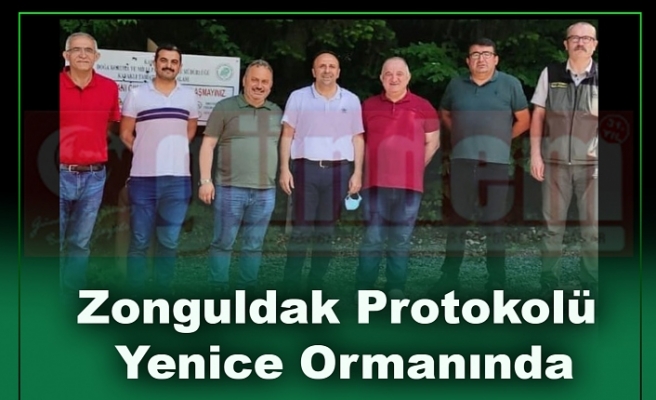 Zonguldak Protokolü Yenice Ormanında.