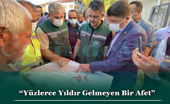 Bakan Bekir Pakdemirli, Bartın'da