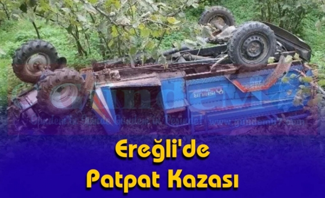Ereğli'de Patpat Kazası