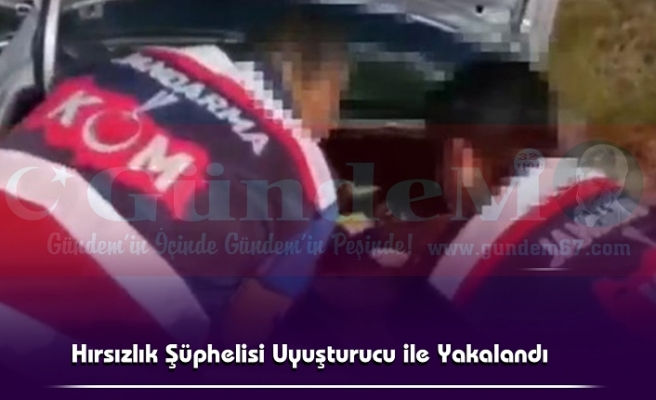 Hırsızlık Şüphelisi Uyuşturucu ile Yakalandı