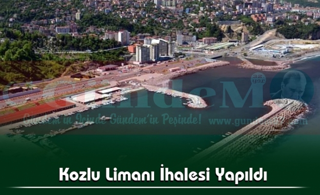 Kozlu Limanı İhalesi Yapıldı