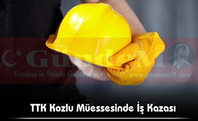 TTK Kozlu Müessesinde İş Kazası