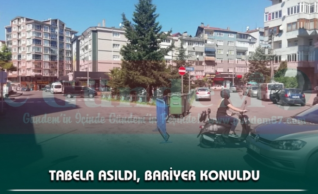 Uğur Mumcu Caddesi Güzergahı Tek Yöne Çevrildi.