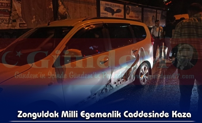 Zonguldak Milli Egemenlik Caddesinde Kaza