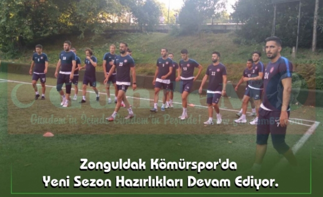 Zonguldak Kömürspor'da Yeni Sezon Hazırlıkları Devam Ediyor.