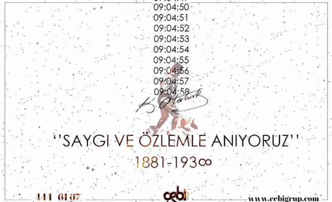 Çebi Grup CEO’su  Yasin Hamzaçebi’den, "10 Kasım  Atatürk'ü Anma Günü" dolayısıyla bir mesaj yayımladı.