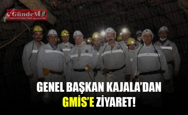GENEL BAŞKAN KAJALA'DAN GMİS'E ZİYARET!