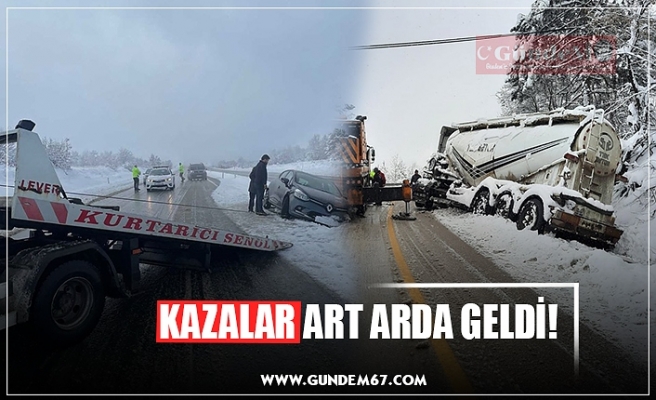 KAZALAR ART ARDA GELDİ!