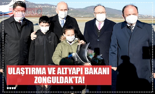 Ulaştırma ve Altyapı Bakanı Adil Karaismailoğlu Zonguldak'ta