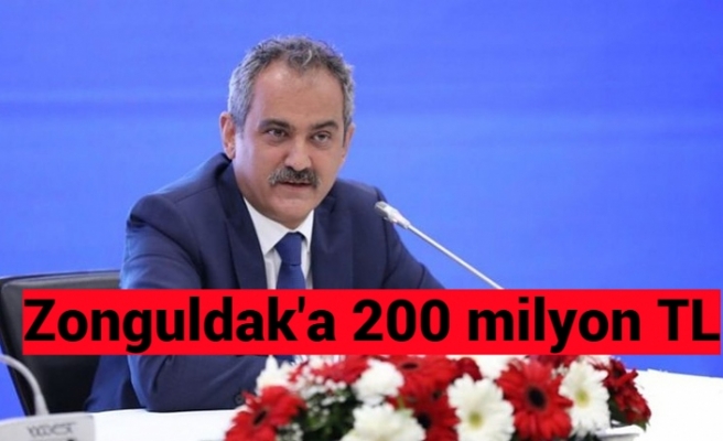 Zonguldak'a 200 milyon TL