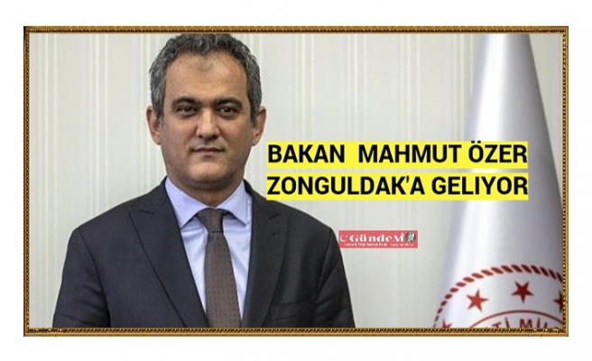 Mahmut Özer Zonguldak'a Geliyor