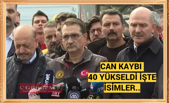 CAN KAYBI 40 YÜKSELDİ İŞTE İSİMLER..