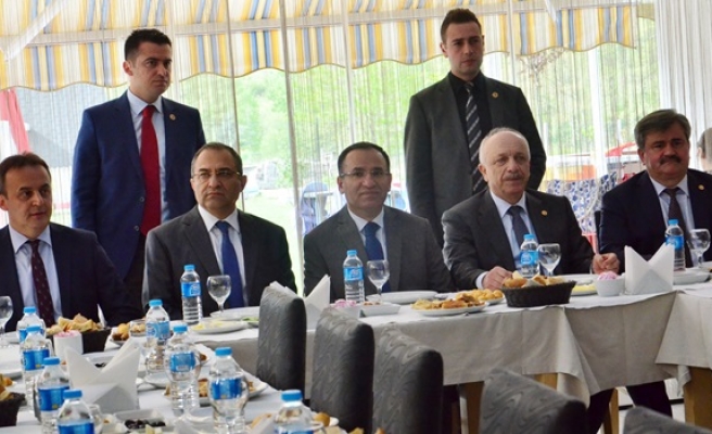 Adalet Bakanı Bozdağ Zonguldaka geldi