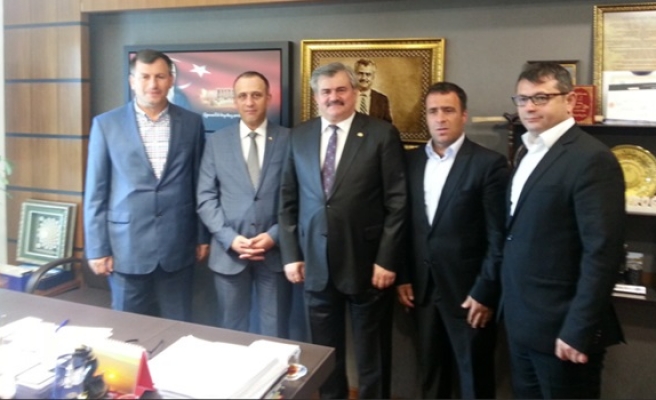 Zonguldak TSO Başkanı Metin Demir´den teşekkür ziyareti