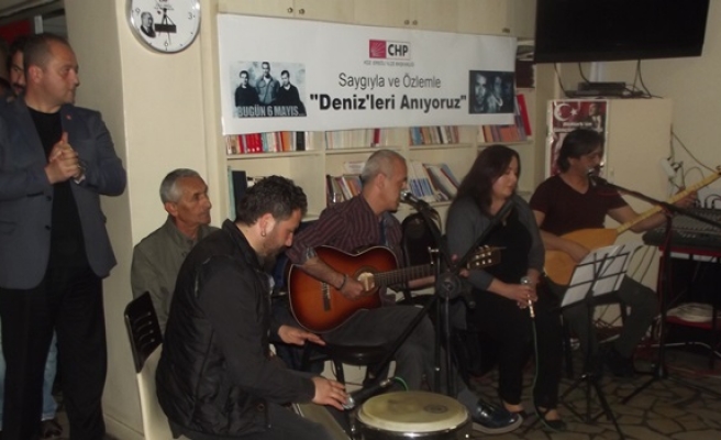 Ereğli CHPde ,Deniz Gezmişleri Anma Etkinliği ve  Müzik dinletisi düzenlendi