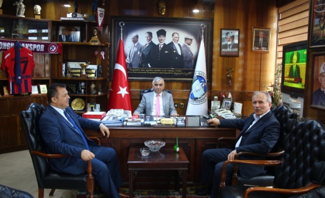 TTK Karadon müessese Müdürü Özçelikten GMİSe ziyaret