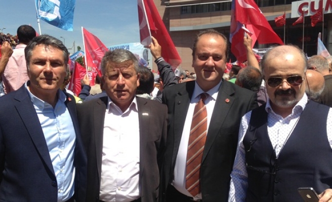 CHP Ereğli  destek için Ankaradaydı