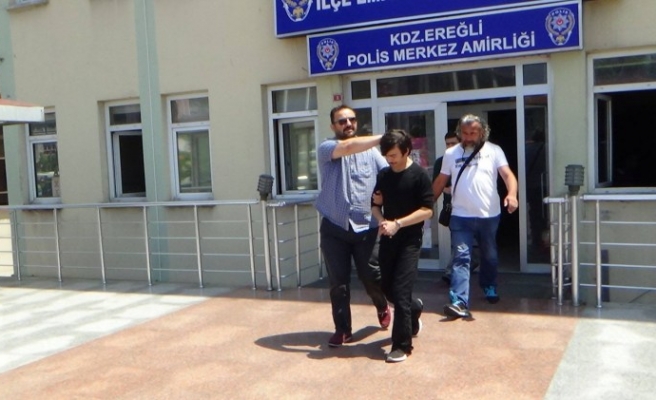 81 suç dosyası bulunan şahıs,Ereğlide yakalandı