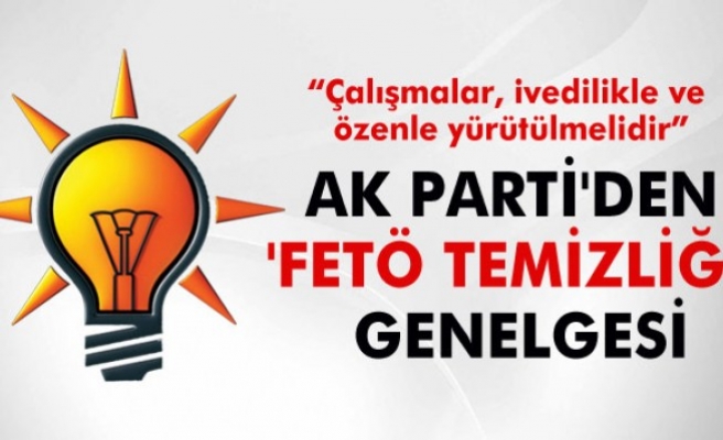 AK Parti, FETÖ temizliği için düğmeye bastı