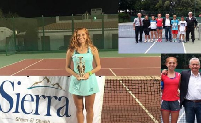 Zonguldaklı tenisçi Berfu Cengiz´den Mısırda büyük başarı