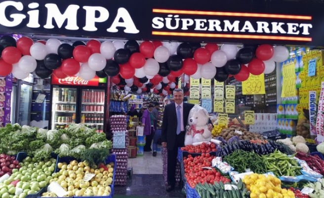 GİMPA Süpermarket açıldı