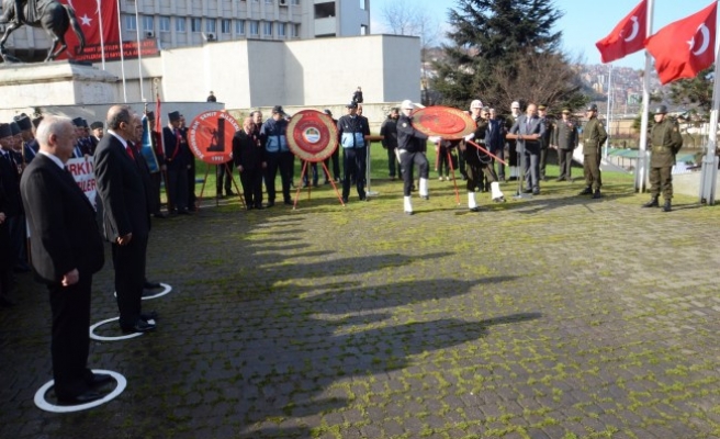 Şehitler, Zonguldak'ta törenle anıldı