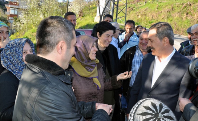 Başkan Uysal, Sakindere halkıyla buluştu