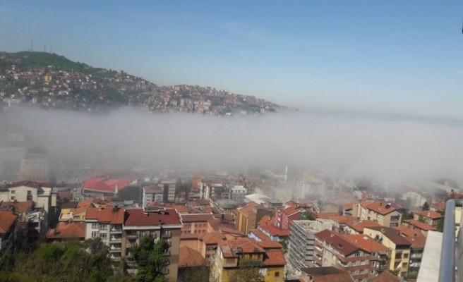 Zonguldak'ta yoğun sis