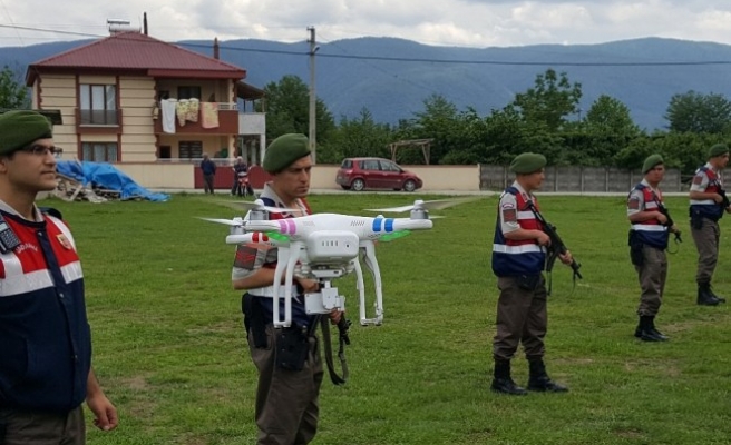 Drone destekli uyuşturucu operasyonu