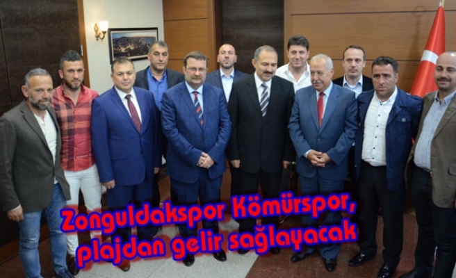 Zonguldakspor Kömürspor, plajdan gelir sağlayacak