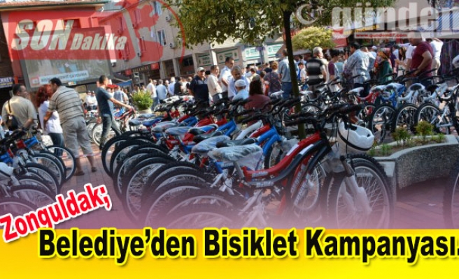 Belediyesinden bisiklet kampanyası