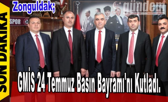 GMİS 24 Temmuz Basın Bayramı'nı kutladı.