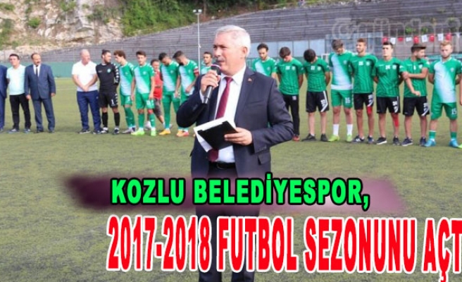 Kozlu Belediyespor, 2017-2018 futbol sezonunu açtı