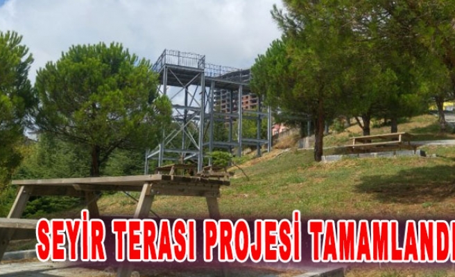 Kdz. Ereğli'de Seyir Terası Projesi Tamamlandı