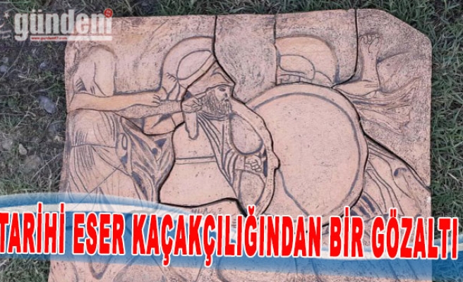 Zonguldak'ta Tarihi Eser Kaçakçılığından bir Gözaltı